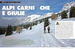 Alpi Carniche e Giulie, Passaggio a Nord-Est, articolo su Trekking e Outdoor