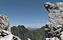 15-Forcella rocciosa subito sotto le roccette terminali del monte Avanza