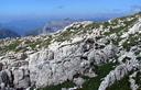 09-Rocce fessurate sul ripiano sommitale della Creta di Aip