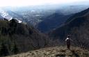 11-Montereale e la pianura dalla cresta occidentale del monte Jouf