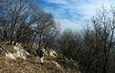 17-In discesa lungo la dorsale est del monte San Lorenzo