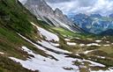 07-Neve residua sul versante settentrionale di passo Zauf