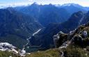 16-Il Canal del Ferro dalla cresta del monte Chiavals