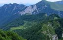 15-La radura di casera Fors ed il monte Rest sullo sfondo