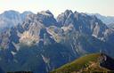 05-Il gruppo dei Clap e la forca dell'Alpino dal monte Chiadenis