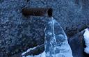 03-Fontana ghiacciata lungo il sentiero CAI n.157