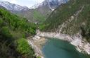 14-Il lago di Selva e forcella Clautana sullo sfondo