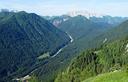 11-La val Pesarina dal belvedere del rifugio De Gasperi