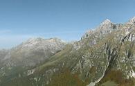 Plagne - Planje (monte) - panorama parziale verso il gruppo del Canin