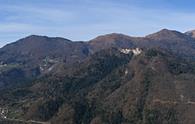 San Floriano (pieve) - panorama parziale verso la valle del But