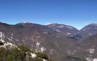 Nebria (monte) - panorama completo dalla cima occidentale