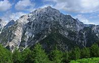 Dosaip ( casera - ruderi) - panorama parziale dal ripiano della casera