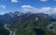 Brizzia (monte) - panorama parziale dalla vetta