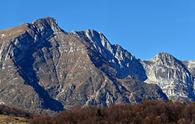 Gruppo del monte Cavallo - panorama ravvicinato dal monte Caseratte
