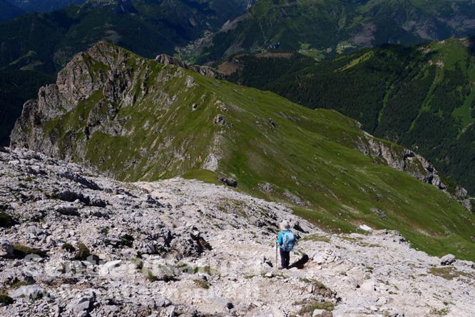 04-Le pendici sommitali del monte Cernera