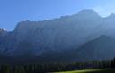 06-Il profilo del Mangart dall'Alpe del Lago