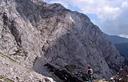 06-La parete rocciosa su cui sale il sentiero Spinotti