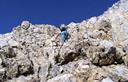 19-Paretina rocciosa lungo la salita al monte Coglians