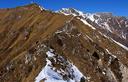15-Tratto affilato lungo la cresta sudorientale del monte Cuarnan