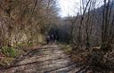 01-La pista che costeggia lo Judrio poco dopo Ponte Clinaz