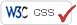 Valid CSS!