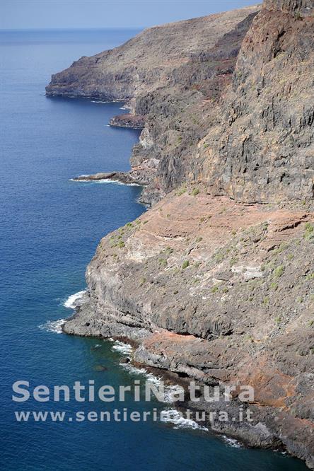 04-Le scogliere della costa sud ovest di La Gomera