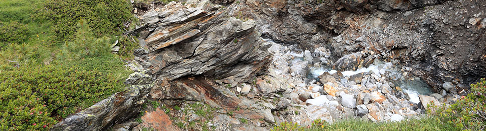 Torrente presso il rifugio Roma