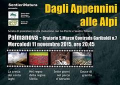 Dagli Appennini alle Alpi a Palmanova