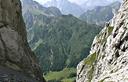 12-L'imbocco del canalone ghiaioso lungo la salita al monte Avanza