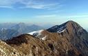 16-Il crinale verso il monte Cuar dalle pendici del monte Flagjel