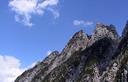 22-La selvaggia catena del Breitkofel dall'Alpe Moritsch