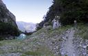 01-L'imbocco del sentiero per il Cellon Schulter dal passo di Monte Croce Carnico