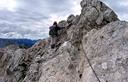 15-Lungo la cresta delle Cime Piccole di Riobianco