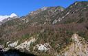 02-Il monte Arghena dall'imbocco della val Prescudin