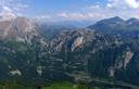 03-La strada che sale al passo di Monte Croce Carnico dal monte Terzo