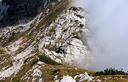 06-Forcella della Capra dalla cresta del monte Raut