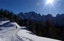 27-La pista che traversa le pendici del monte Prasnig