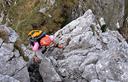 12-Breve gradino roccioso lungo la salita al monte Rodolino
