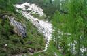 14-Attraversamento di un greto alla testata del vallone del rio Alpo