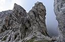 29-Intaglio roccioso sul crinale delle Cime Centenere