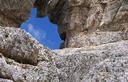 20-La grande finestra naturale sulla cresta ovest del monte Forato