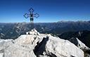 02-La piccola croce sulla vetta del monte Lavara