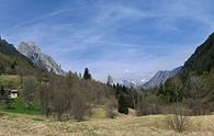 Borgo di Mezzo - panorama dell'abitato