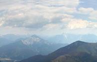Arvenis (monte) - panorama completo dalla cima