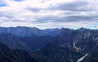 Cacciatore (Cima del) - panorama completo dalla vetta orientale