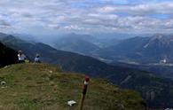 Osternig (monte) - panorama completo dalla vetta orientale