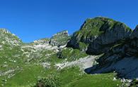 Sughet (val) - panorama parziale verso il gruppo del Cavallo