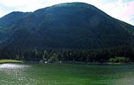 Fusine (laghi) - panorama parziale dal lago superiore