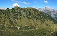 Ielma (forcella) - panorama parziale verso la val Pesarina