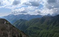 Nische (monte) - panorama parziale dalla vetta